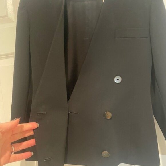 Linda Allard for Ellen Tracy Black Blazer – Sz 6P - Picture 3 of 10